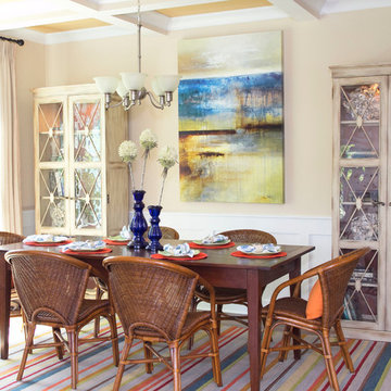 A Bright and Colorful Jarvis Creek Model Home