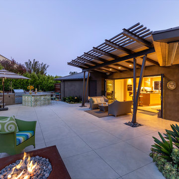 Santa Barbara, San Roque, Remodel and Transition a Ranch House to Contemporary