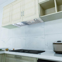 Stainless Steel Range Hood With 3  Speed Button Control, Stainless Steel, 28 in.