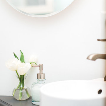 Compact Master Bathroom
