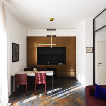Cucina Architettonica in Bronzo Opaco