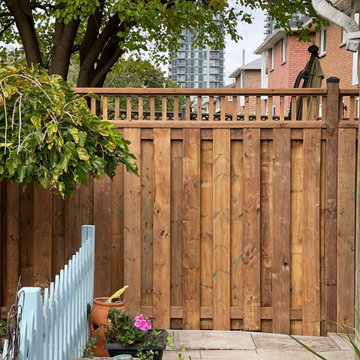 Wooden Fence Project in Mississauga