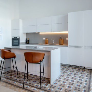 Proyecto de decoración de un piso catalogado en el eixample, Barcelona