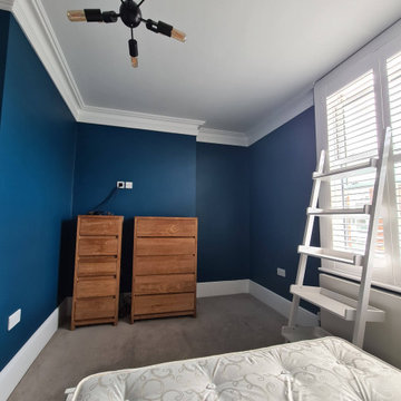 Blue Bedroom in Wimbledon SW20