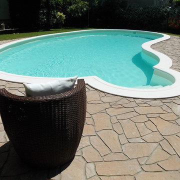 Fagiolo d’acqua in giardino