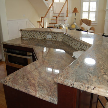 Curved Kitchen
