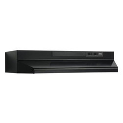 Broan - Broan F40000 Series 42 in. Convertible Range Hood in Black F404223 - Range Hoods And Vents