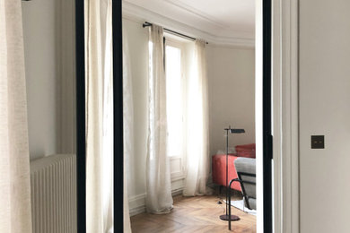 Cette photo montre une maison tendance.