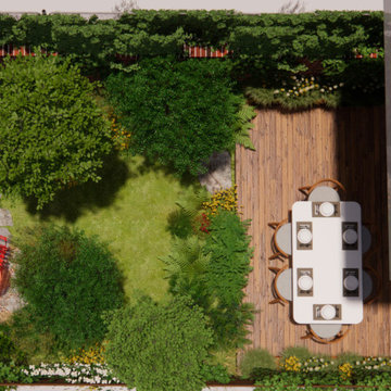 CGI Visualisation - Victoria Park Garden