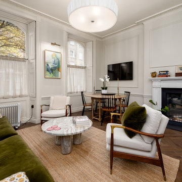 Transitional Living Room