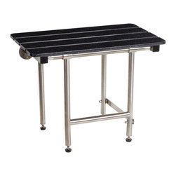 SSB2-240150-SPE Bench Seat With Swing Down Legs - Shower Benches & Seats