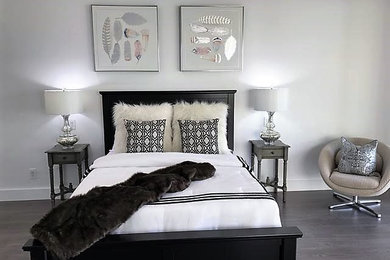 Inspiration for a modern bedroom remodel in Phoenix