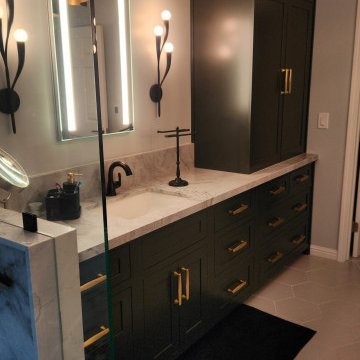 Danville, CA | Blackhawk, CA Bathroom Renovation ~ Cabinetry Designer Craig Lutz