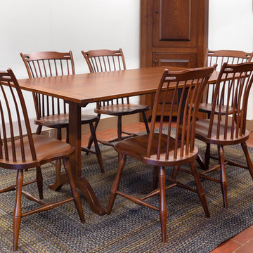 Trestle Table & Six Chair Set