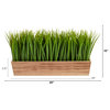20" Vanilla Grass Artificial Plant, Decorative Planter