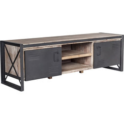 Industrial Entertainment Centers And Tv Stands by HedgeApple