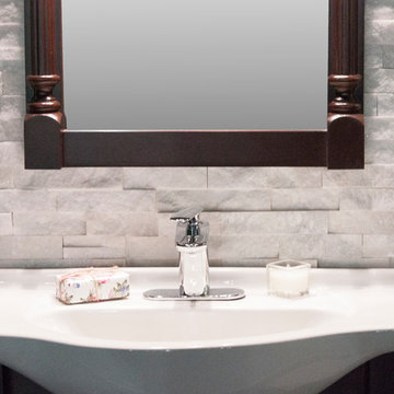 Glacier Split Face Quartzite Panel Ledger