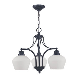 Royce Lighting - Royce Lighting Gibson Collection 3 Light Downlight Energy Star Chandelier - Chandeliers