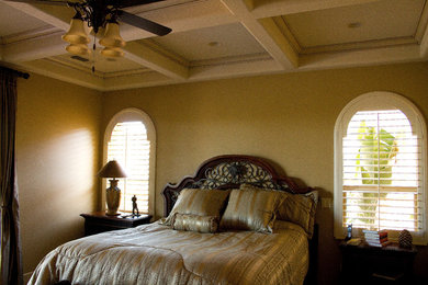 Tuscan bedroom photo in Sacramento