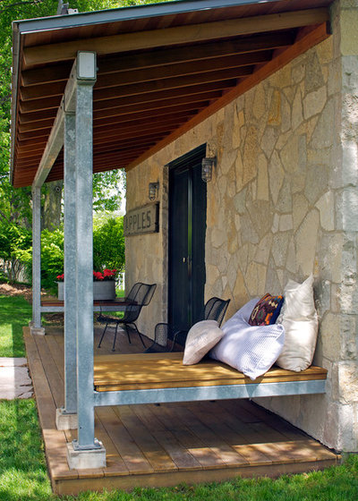 Фьюжн Веранда Eclectic Porch