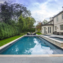 Pool landscaping
