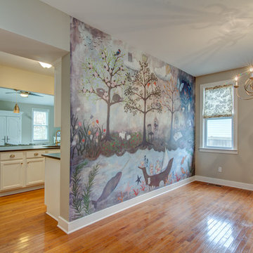 East Nashville Foursquare family room addition