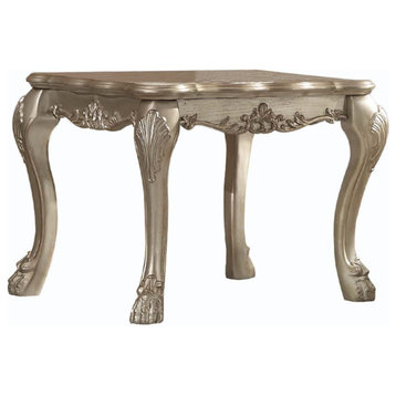 Acme Dresden End Table, Gold Patina