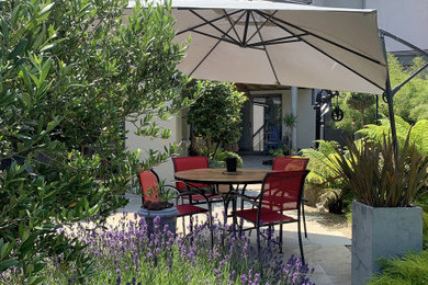 Aménagement d'une terrasse classique.