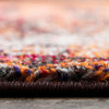 Rug Unique Loom Estrella Orange Rectangular 9' 0 x 12' 0
