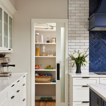 Lakeside Luxury: A Transitional Kitchen Remodel with Panoramic Views