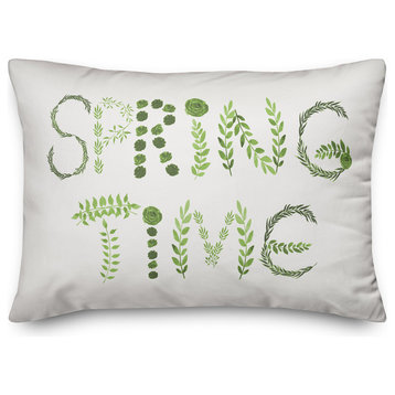 Spring Time 14x20 Lumbar Pillow