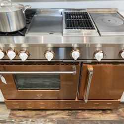 48" BlueStar Range in Infused Copper - Gas Ranges And Electric Ranges