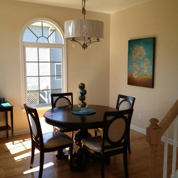Dining Room in one of our New Construction Homes: "Affordable Lines"