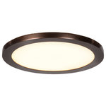Access Lighting - Disc LED Round Flush Mount, Bronze, 7.5" - Access Lighting is a contemporary lighting brand in the home-furnishings marketplace.  Access brings modern designs paired with cutting-edge technology. We curate the latest designs and trends worldwide, making contemporary lighting accessible to those with a passion for modern lighting.