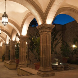 Limestone Columns - Columns And Capitals