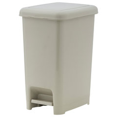 Trash Can with Lid 2.6 gal, Small Stainless Steel Step Garbage Can with  Inner Wastebasket for Bathroom, Kitchen ( Green ) 