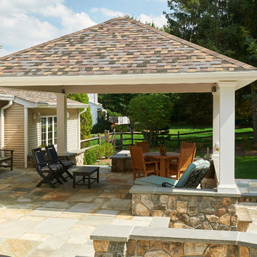 Backyard Patio & Pavilion Perfection in Wyckoff, NJ