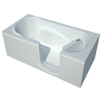 30 x 60 Whirlpool Jetted Step-in Bathtub, Left Drain Configuration