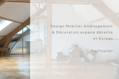 Inspiration pour un salon design ouvert.