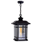 CWI Lighting - Blackburn Blackburn 1 Light Outdoor Black Pendant - This 1-Light Outdoor Hanging Light From CWI Lighting Comes In A Black Finish.It measures 14" high. This light uses 1 Medium E26 bulb(s). Damp rated. Can be used in humid environments like bathrooms or covered outdoor areas.Comes with 72" of chain  This light requires 1 ,  Watt Bulbs (Not Included) UL Certified.