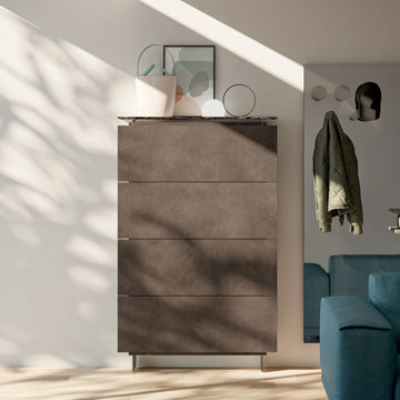 Hosoi 4 door resin shoe storage cabinet by Birex