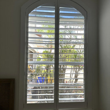 Arched Windows and Whole-Home Plantation Shutters — Jupiter, FL