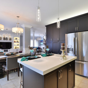 OPEN CONCEPT LIVING WITH SENSE OF STYLE