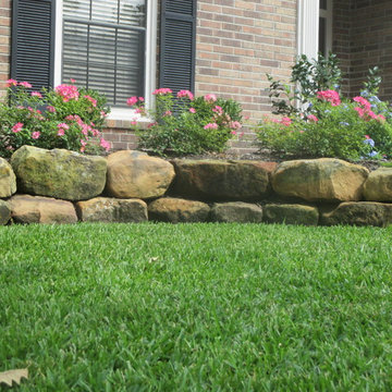 Moss Rock Bed Borders