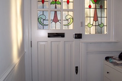 1930s Stained glass doors
