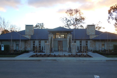 This is an example of a modern home design in Canberra - Queanbeyan.