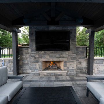 Luxury Poolside Gazebo & Outdoor Living