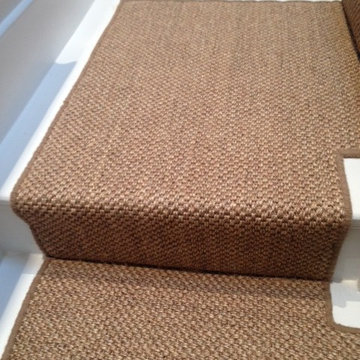 Sisal Carpet Installed to Stairs, Hallway & Landings