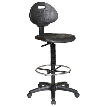 Intermediate Drafting Chair With Adjustable Footrest