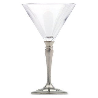 Mid-Century Modern 7.5oz Martini Cocktail Glass, Set of 4